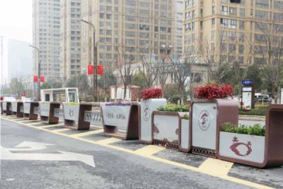 山水輕鉤花箱護欄