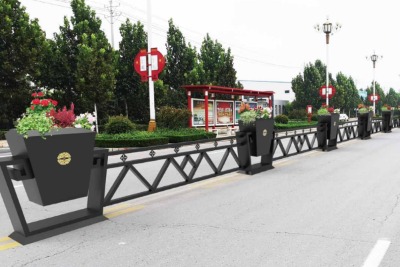 壺中日月花箱護欄