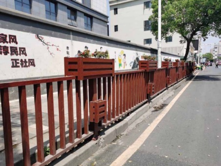 人行道隔離美化鋁合金花箱