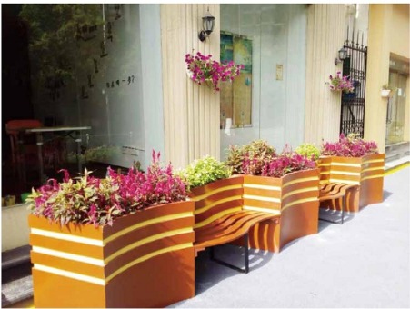 小區PVC花箱